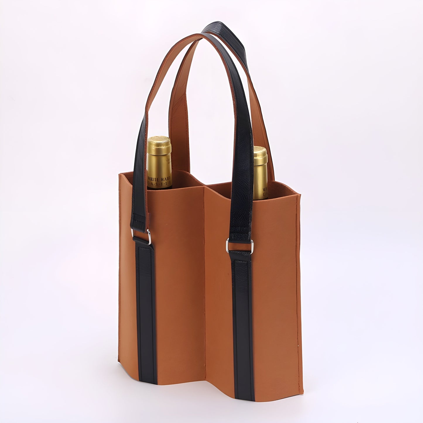 Borsa Porta Bottiglie Vino in Pelle – Modelli Singolo e Doppio | Vari Colori Eleganti GuerraHome