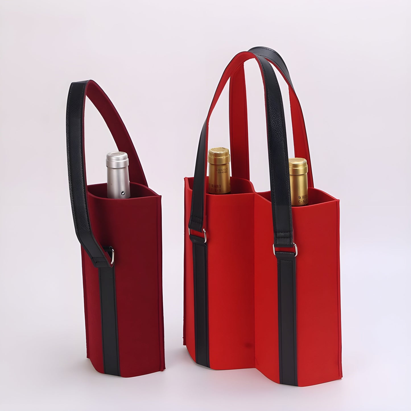 Borsa Porta Bottiglie Vino in Pelle – Modelli Singolo e Doppio | Vari Colori Eleganti GuerraHome