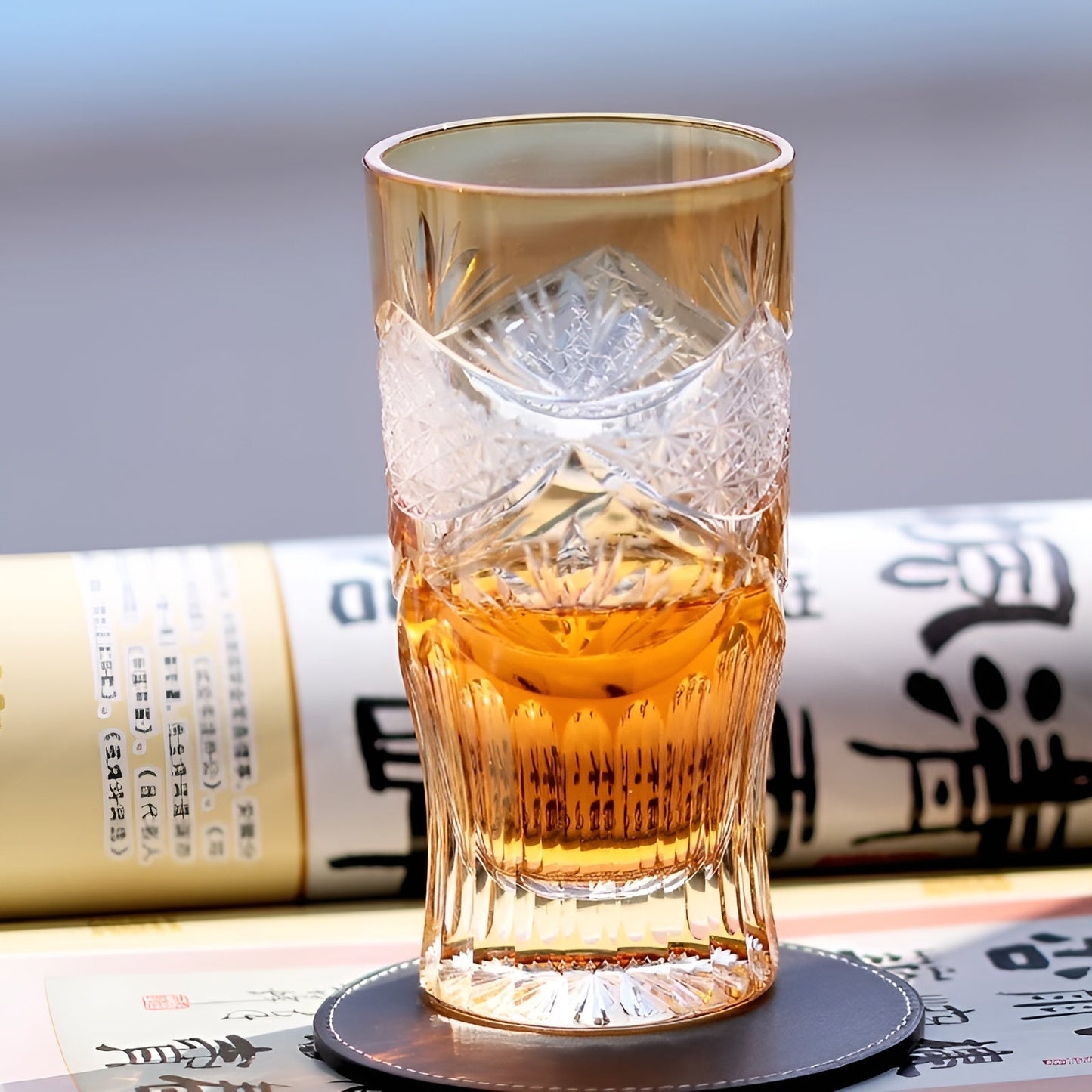 Bicchieri Edo Kiriko – “ Alba & Tramonto ” – Lowball / Highball GuerraHome