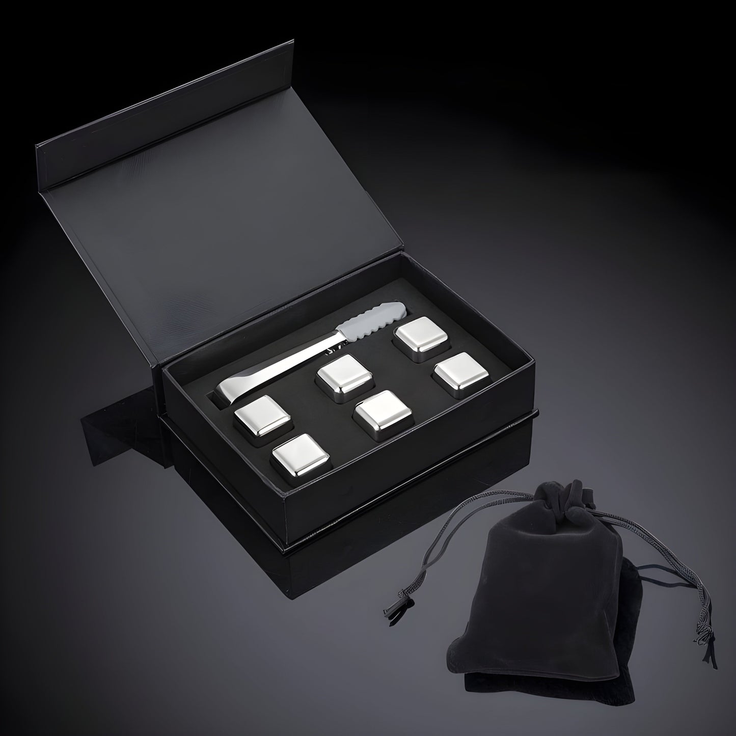Set di Cubetti Ghiaccio in Acciaio Inox GuerraHome