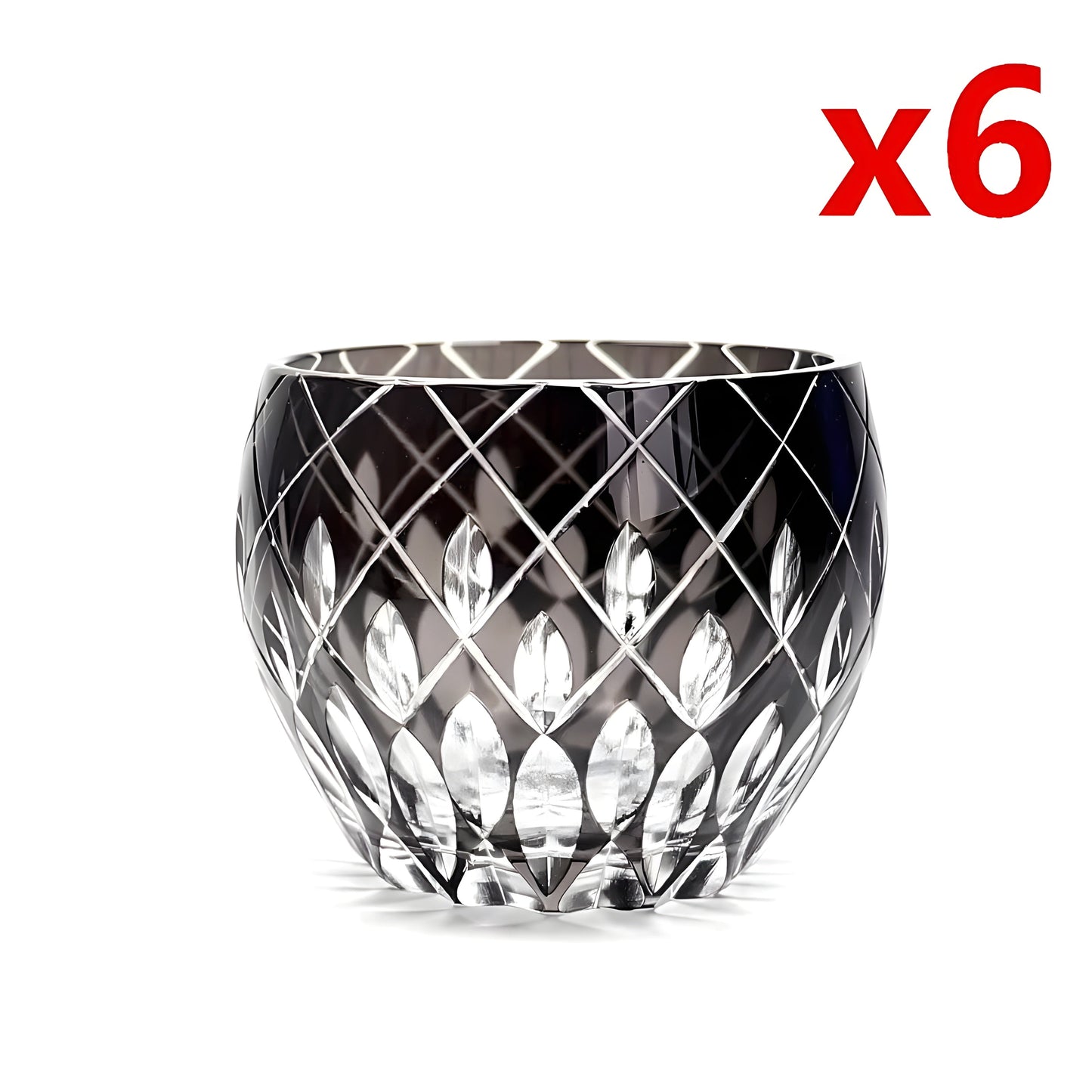 Mini Bicchiere Edo Kiriko – Kaleidoscopio Giapponese – Multicolor GuerraHome