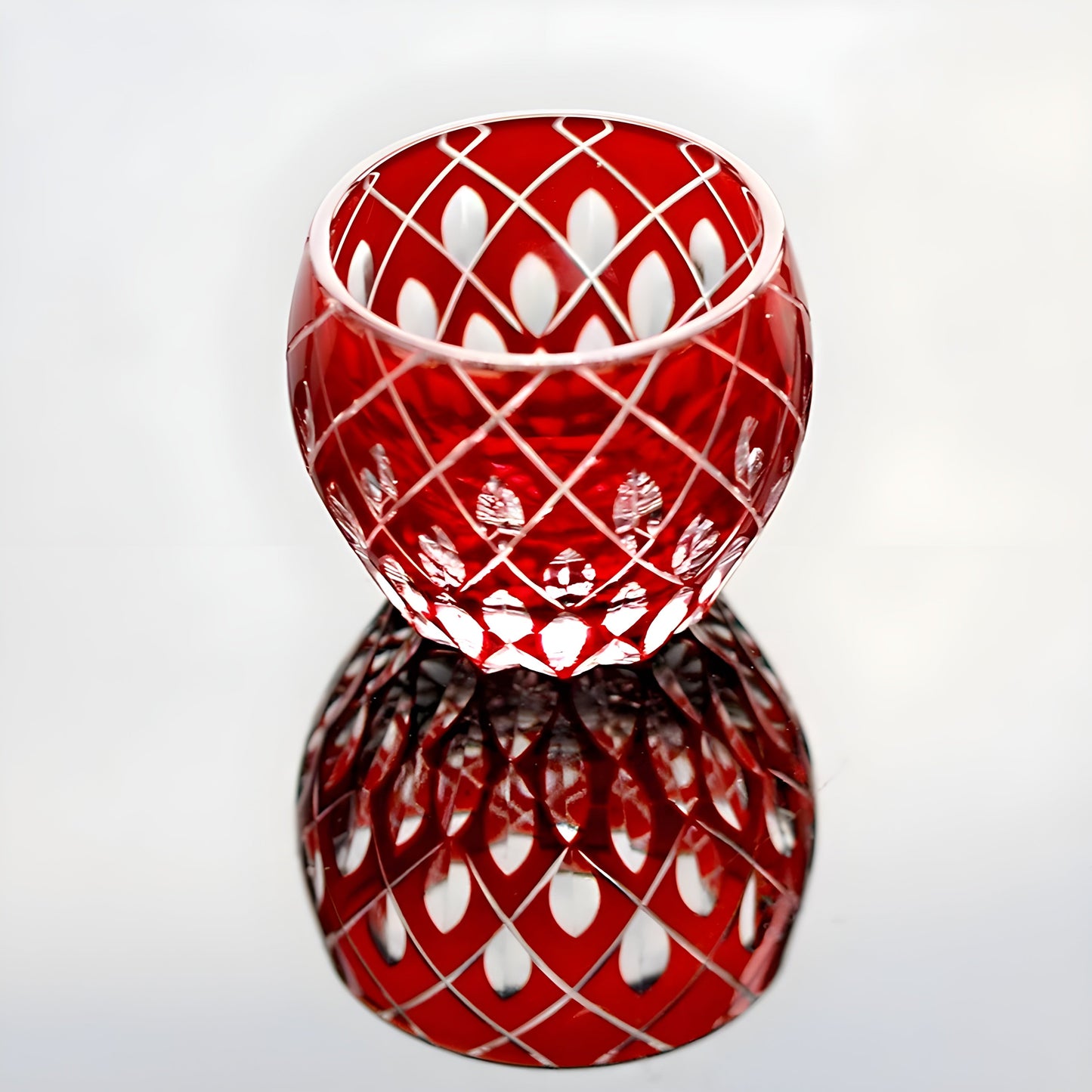 Mini Bicchiere Edo Kiriko – Kaleidoscopio Giapponese – Multicolor GuerraHome