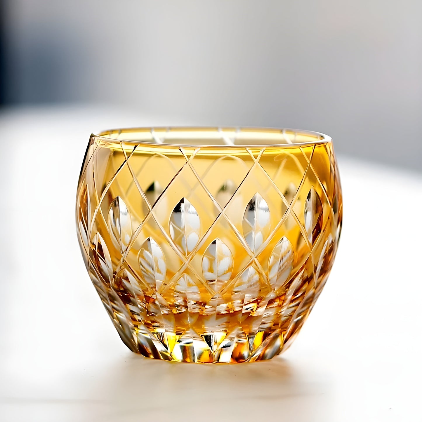 Mini Bicchiere Edo Kiriko – Kaleidoscopio Giapponese – Multicolor GuerraHome