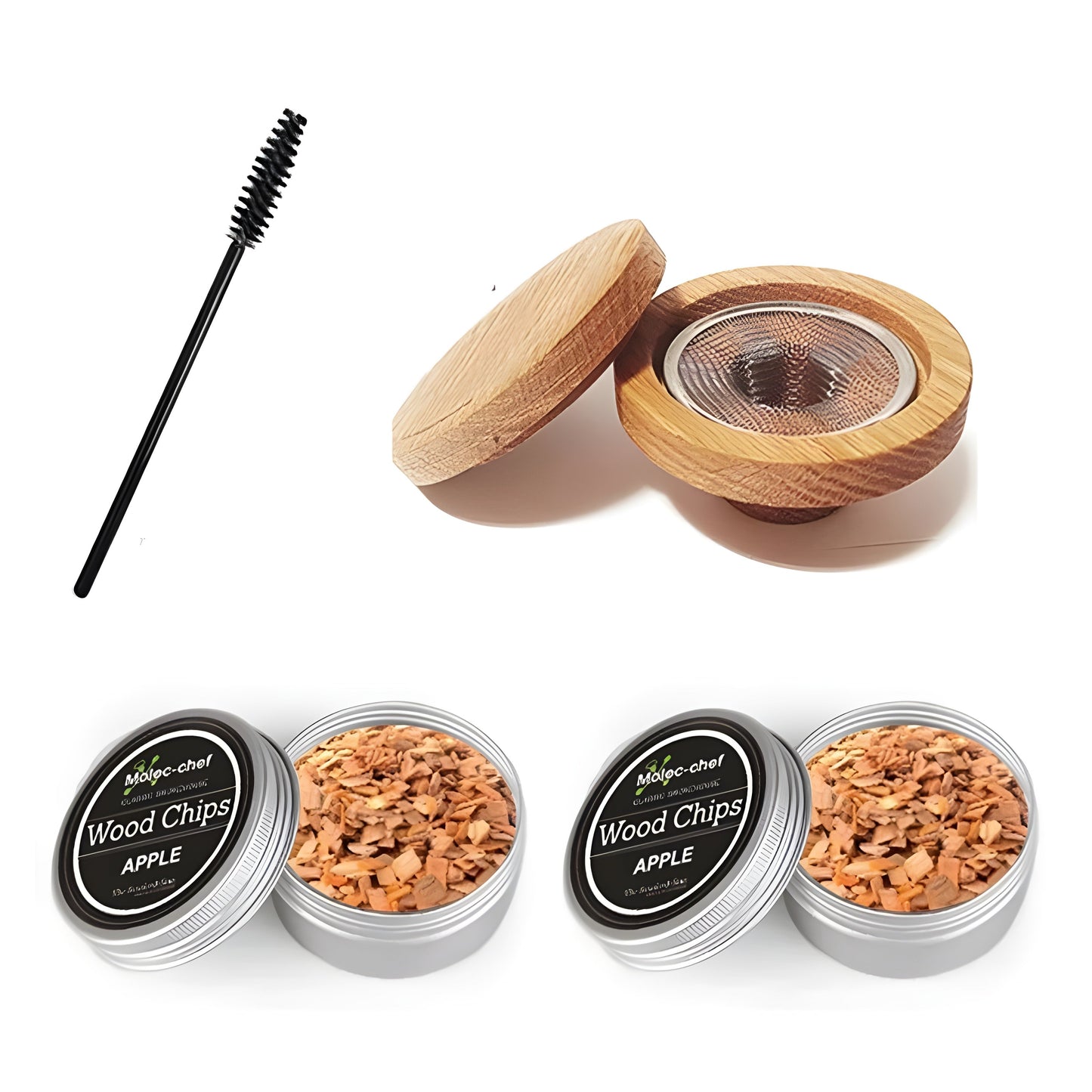 Kit Affumicatore per Whisky - 4 Aromi in Legno Naturale GuerraHome