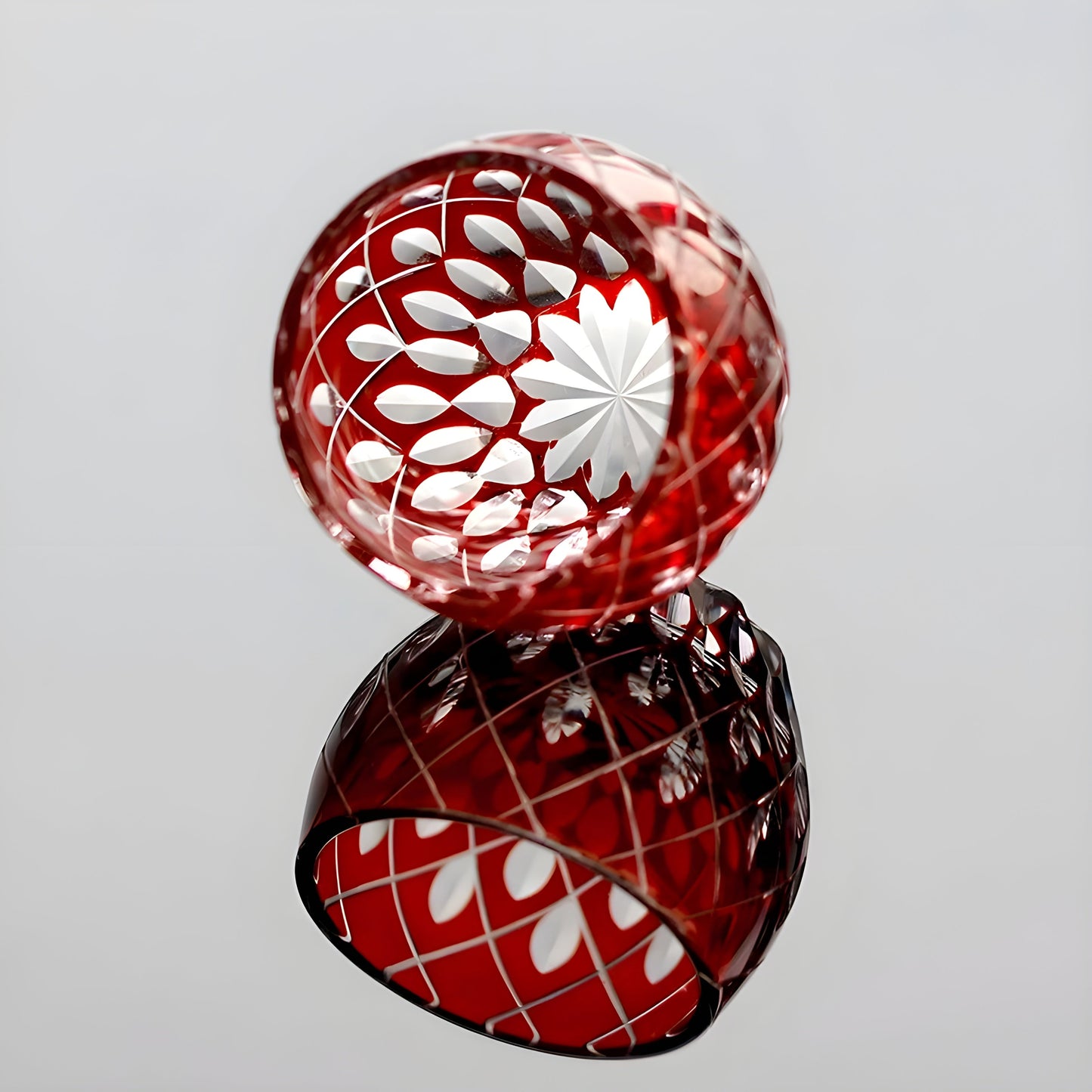 Mini Bicchiere Edo Kiriko – Kaleidoscopio Giapponese – Multicolor GuerraHome