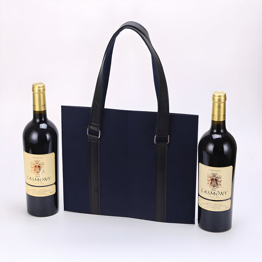 Borsa Porta Bottiglie Vino in Pelle – Modelli Singolo e Doppio | Vari Colori Eleganti GuerraHome