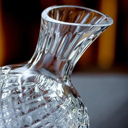 Decanter Vino "Crystal" rotante 360°