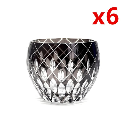 Mini Bicchiere Edo Kiriko – Kaleidoscopio Giapponese –  Multicolor GuerraHome