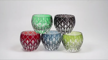Mini Edo Kiriko Glass – Japanese Kaleidoscope – Multicolor 